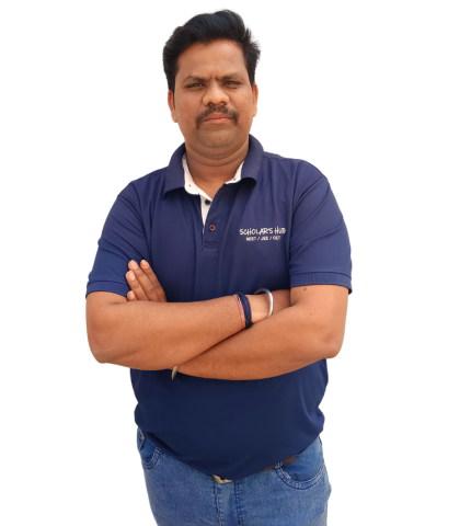 Prof. Rahul Chack - IIT Roorkee graduate at Scholars Hub Academy, Pune