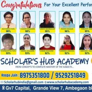 CBSE, ICSE, SSC Best Results in Ambegaon