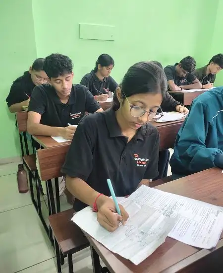 Students in JEE Class room in Pune.